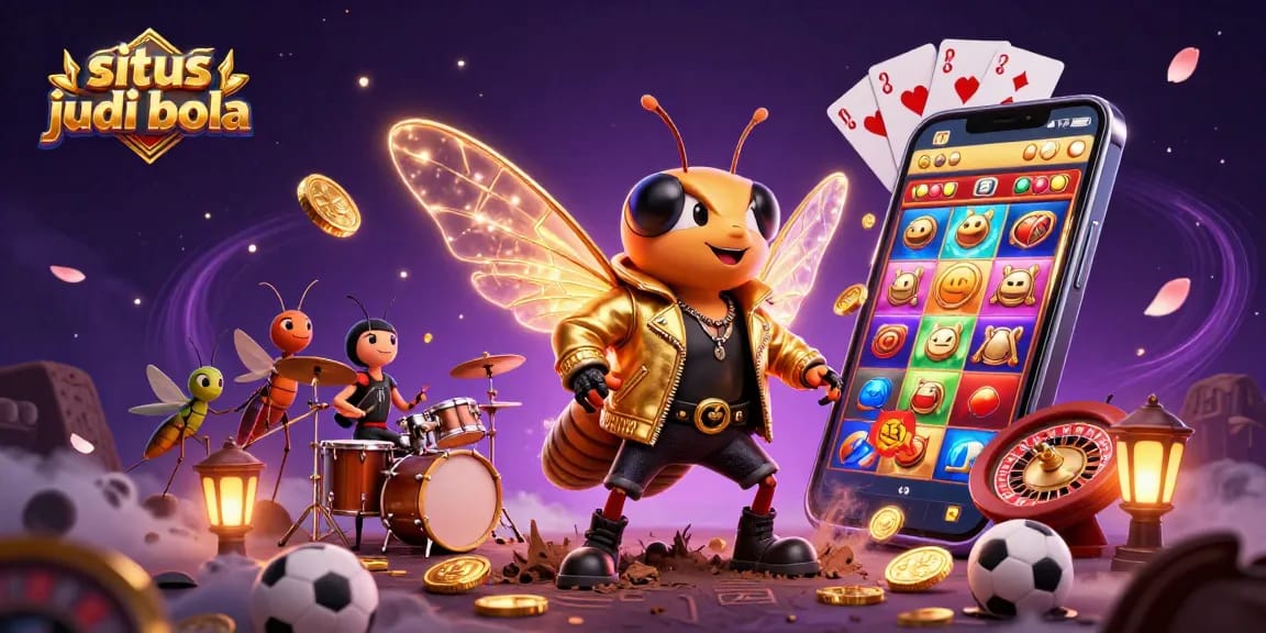 Engage in thrilling situs judi bola action with dynamic characters and vibrant casino elements.