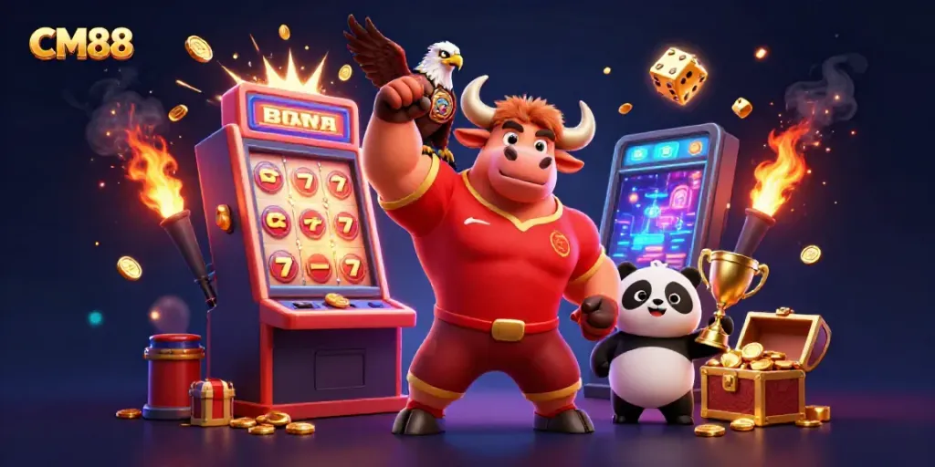 Experience thrilling wins at CM88 with enchanting gaming characters and explosive jackpots.