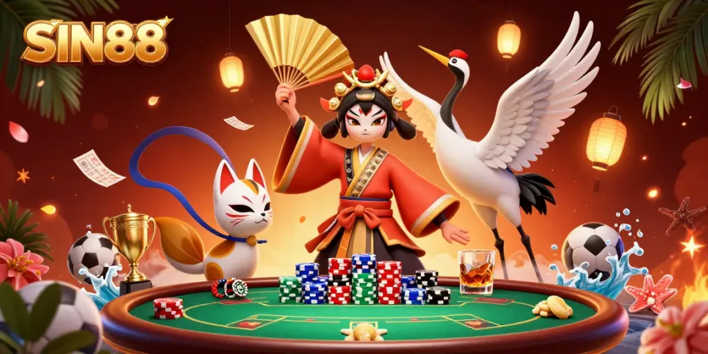 Place bets and celebrate big wins with SIN88's thrilling sports betting action.