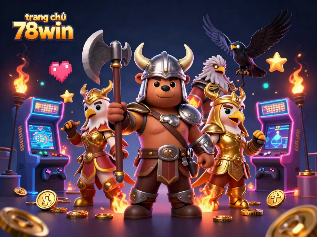 Engage with exciting gaming thrills at trang chủ 78win featuring dynamic casino characters.